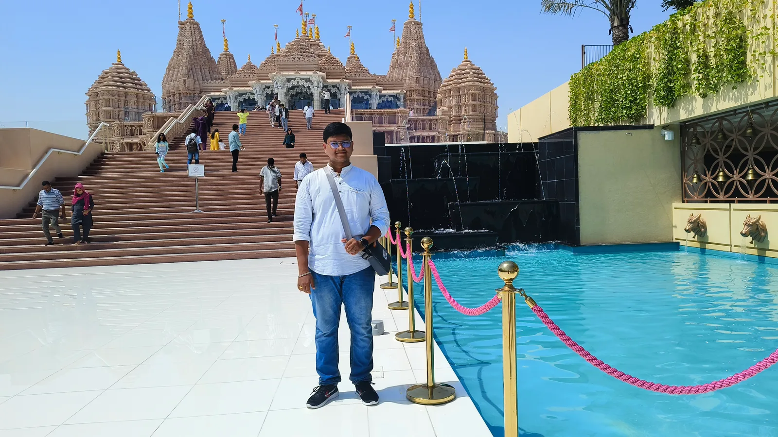 Ayushman on a trip, from his personal photo collection